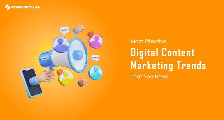 Digital Content Marketing Trends, Digital Media Marketing Trends, Digital Marketing Industry Trends, Latest Online Marketing Trends