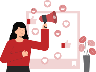 Distribution from Different Social Channels, reinforce lab