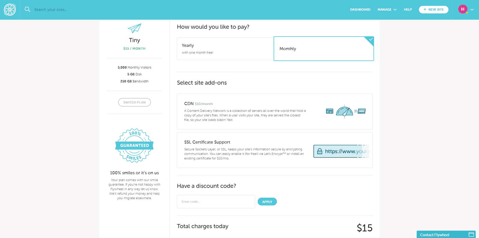 How to Create a New Account with Flywheel