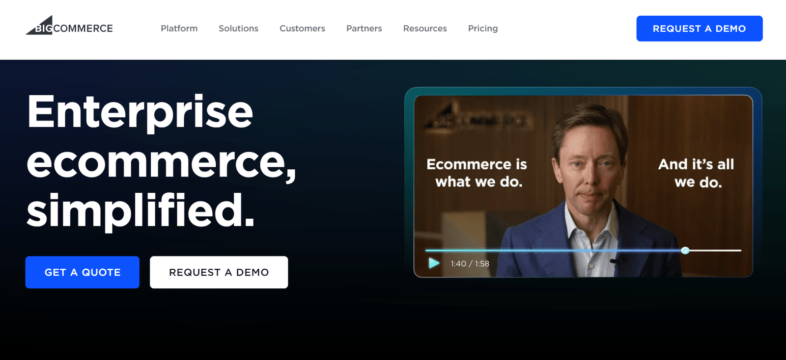 BigCommerce, Hosting for Dropshipping