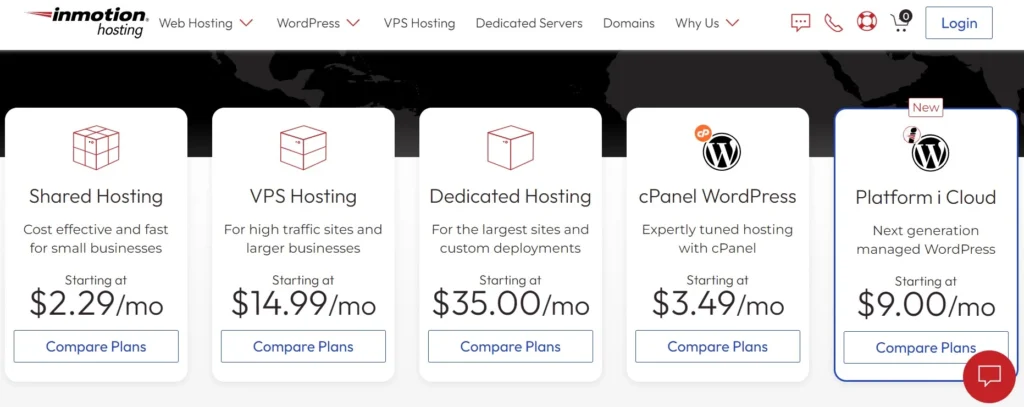 Inmotion Hosting Best Web Hosting JA Directives