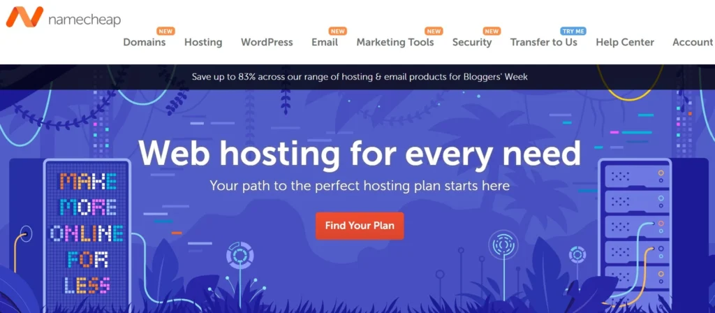 Namecheap Best Web Hosting JA Directives