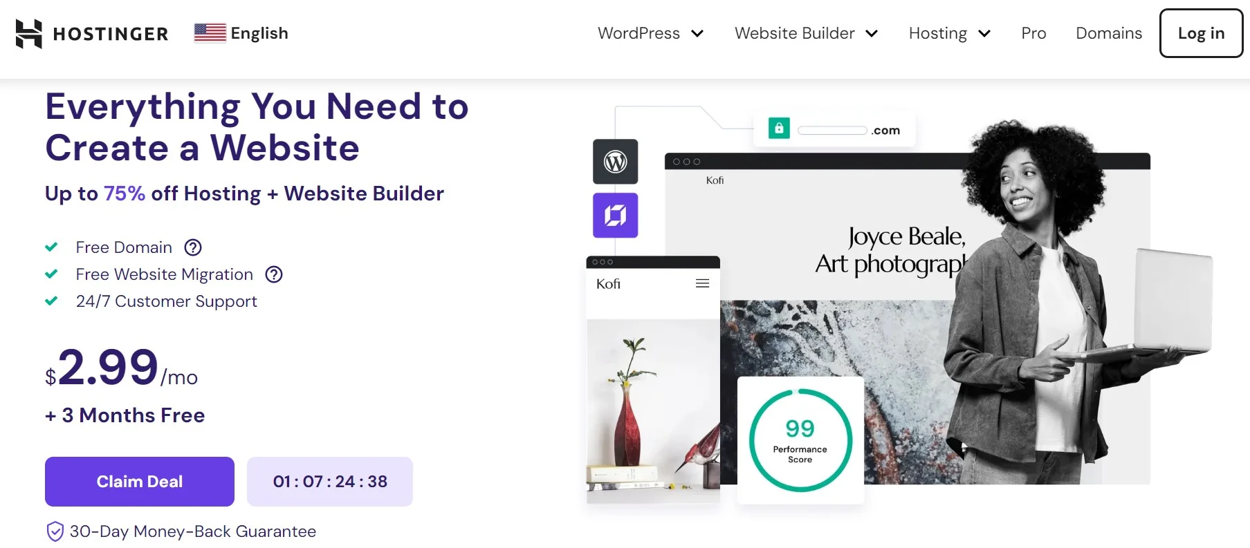 Hostinger - Web Hosting for Small Business